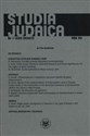 Studia Judaica 1-2/2012