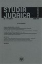 Studia Judaica 1/2013