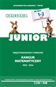 Matematyka z wesołym kangurem kategoria Junior 2024 