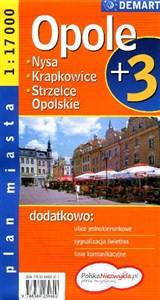 Opole plus 3 1:17 000 plan miasta