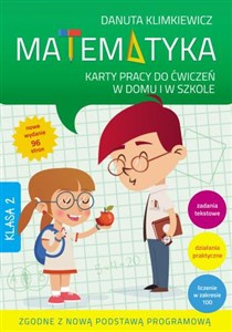 Matematyka 2 Karty pracy do ćwiczeń w domu i w szkole