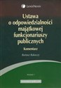 Ustawa o odpowiedzialności majątkowej funkcjonariuszy publicznych Komentarz