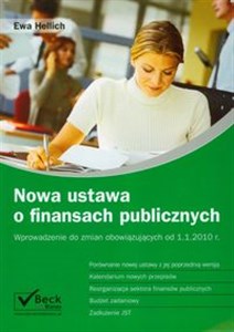 Nowa ustawa o finansach publicznych Wprowadzenie do zmian obowiązujących od 1.01.2010r