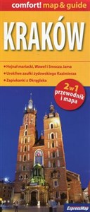 Kraków 2w1 przewodnik i mapa