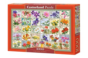 Puzzle 1000 Vintage Floral C-104338