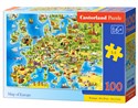Puzzle 100 Mapa Europy B-111060 - 