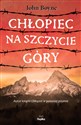 Chłopiec na szczycie góry