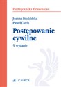 Postępowanie cywilne Podręczniki Prawnicze