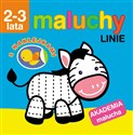 Maluchy. Linie z naklejkami. Akademia malucha 2-3 lata  - Irma Pikiene