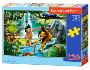 Puzzle Jungle Book 120 B-13487