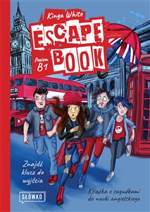 Escape Book Znajdź klucz do wyjścia Książka z zagadkami do nauki angielskiego