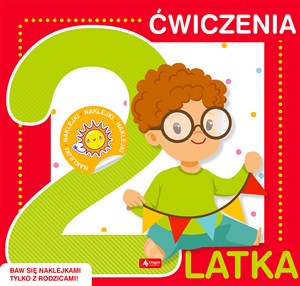 Ćwiczenia 2-latka z naklejkami