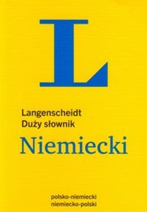 Langenscheidt Duży słownik Niemiecki polsko - niemiecki niemiecko - polski