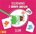 Kolorowanki z grubym obrysem  Dom