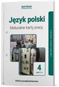 Język polski 4 Maturalne karty pracy Część 1 i 2 Zakres podstawowy Szkoła ponadpodstawowa