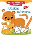 Dzikie zwierzęta. Baw się, przyklejaj i koloruj!  - Federica Iossa (ilustr.), Nathalie Belineau