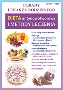 Dieta antynowotworowa i metody leczenia Porady Lekarza Rodzinnego 121