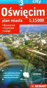 Oświęcim plus 3 plan miasta 1:15 000