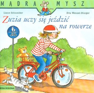 Zuzia uczy się jeździć na rowerze