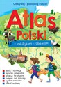 Atlas Polski z naklejkami i plakatem