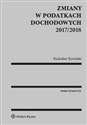 Zmiany w podatkach dochodowych 2017/2018