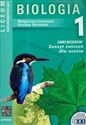 Biologia 1 Zeszyt ćwiczeń Liceum ogólnokształcące Zakres rozszerzony