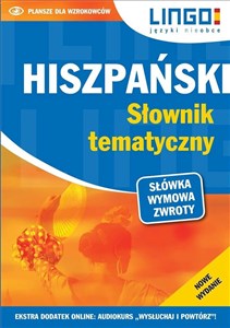 Hiszpański Słownik tematyczny +MP3  - Księgarnia UK