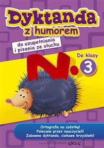 Dyktanda z humorem do klasy 3 - Księgarnia UK