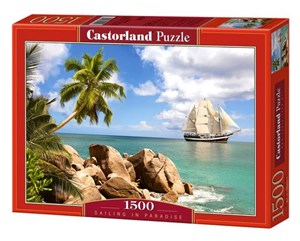 Puzzle 1500 Sailing in Paradise - Księgarnia UK