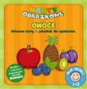 Karty obrazkowe dla dzieci Owoce