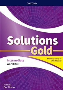 Solutions Gold Intermediate Workbook - Księgarnia UK