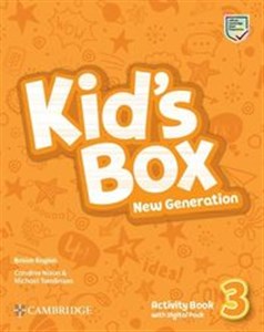Kid's Box New Generation  3 Activity Book with Digital Pack British English  - Księgarnia UK