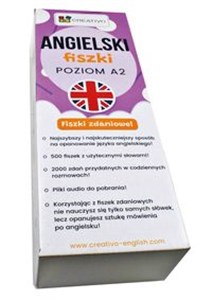 Angielski fiszki zdaniowe Poziom A2