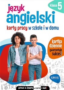 Język angielski. Karty pracy w szkole i w domu - klasa 5 - Księgarnia Niemcy (DE)