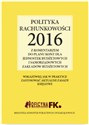 Polityka rachunkowości 2016 z komentarzem do planu kont dla jednostek budżetowych i samorządowych zakładów budżetowych - Elżbieta Gździk