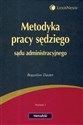 Metodyka pracy sędziego sądu administracyjnego