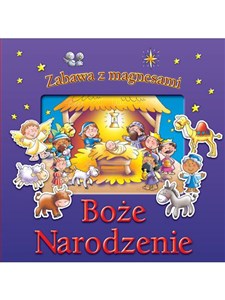 Boże narodzenie zabawa z magnesami