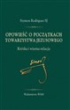 Opowieść o początkach Towarzystwa Jezusowego Krótka i wierna relacja