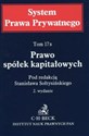 Prawo spółek kapitałowych Tom 17B