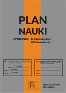 Plan nauki aplikanta adwokackiego/radcowskiego - Księgarnia Niemcy (DE)