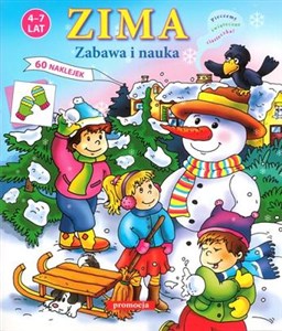 Zima Zabawa i nauka Naklejanki (4-7 lat)