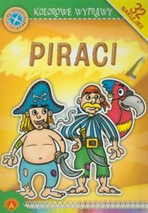 Kolorowe Wyprawy Piraci 32 naklejki