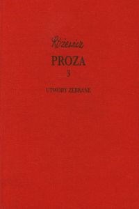 Proza 3 - Księgarnia UK