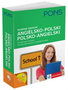 Słownik szkolny angielsko-polski, polsko-angielski 45 000 haseł i zwrotów