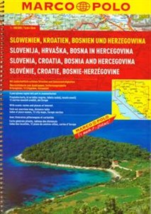 Słowenia Chorwacja Bośnia i Hercegowina Atlas drogowy - Księgarnia Niemcy (DE)