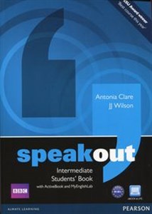 Speakout Intermediate Student's Book + DVD with ActiveBook and MyEnglishLab - Księgarnia UK