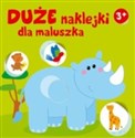 Duże naklejki dla maluszka. Nosorożec 3+ - Opracowanie Zbiorowe