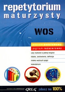 Repetytorium maturzysty WOS poziom podstawowy i rozszerzony - Księgarnia Niemcy (DE)