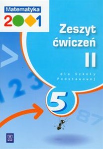 Matematyka 2001 5 Zeszyt ćwiczeń Część 2 szkoła podstawowa