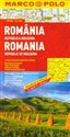 Rumunia Mołdawia mapa samochodowa 1:800 000 Marco Polo wersja niemiecka